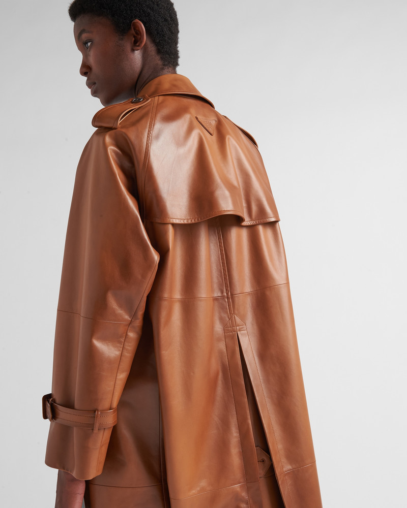 Nappa leather coat 4