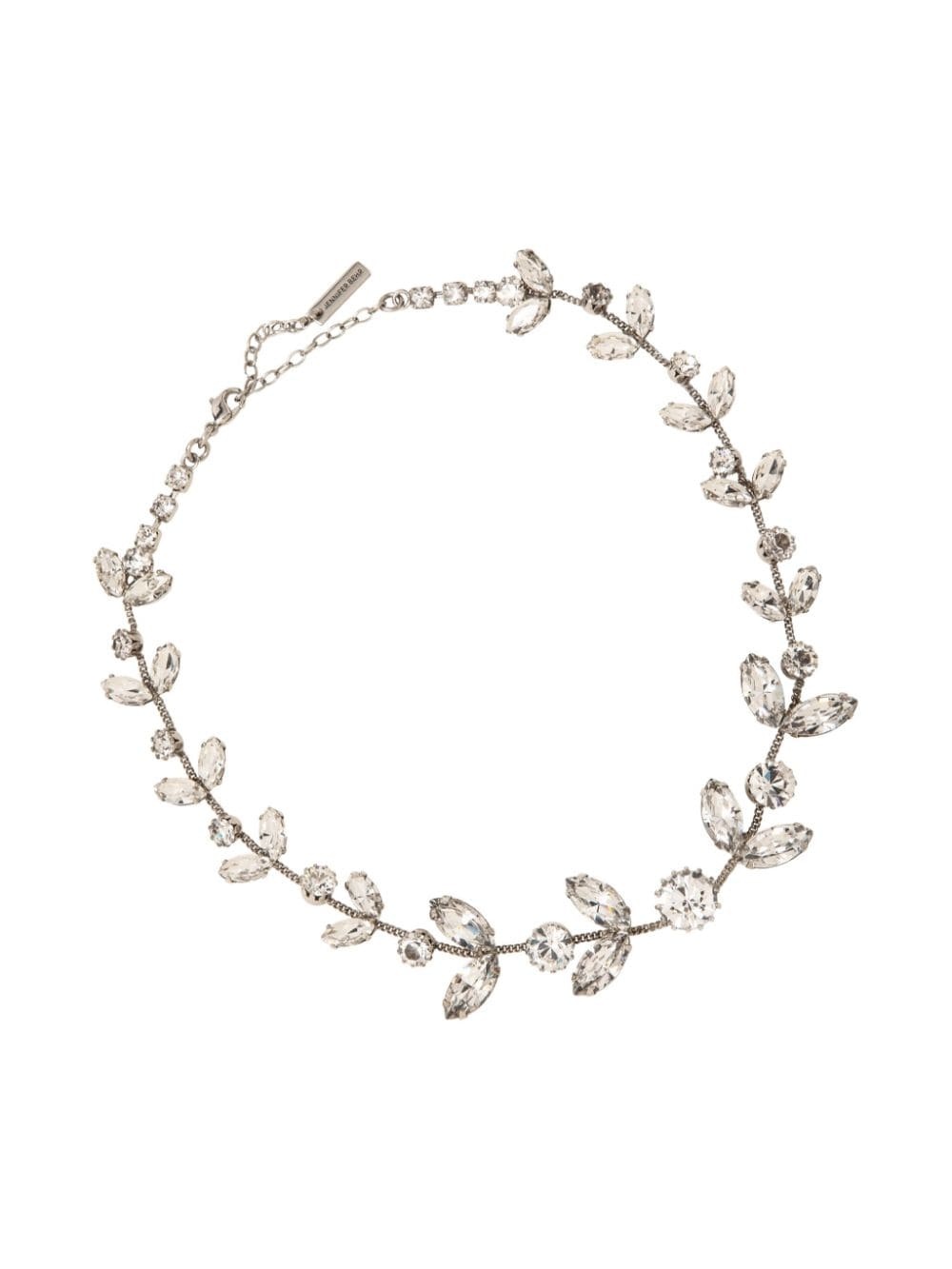 Liza crystal chain necklace - 2