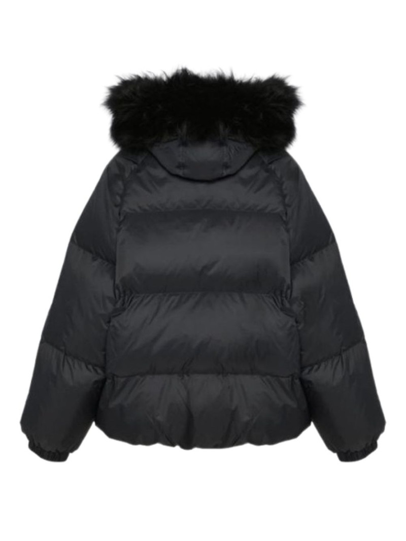 Yves Salomon shearling-hooded jacket outlook