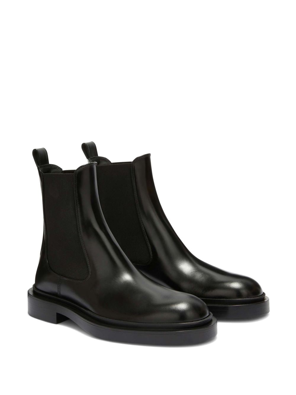 30mm leather ankle boots - 2