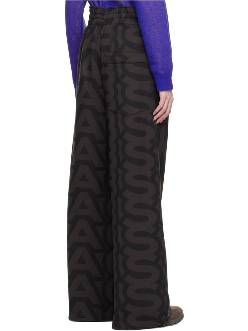 Brown & Black 'The Monogram' Lounge Pants 3