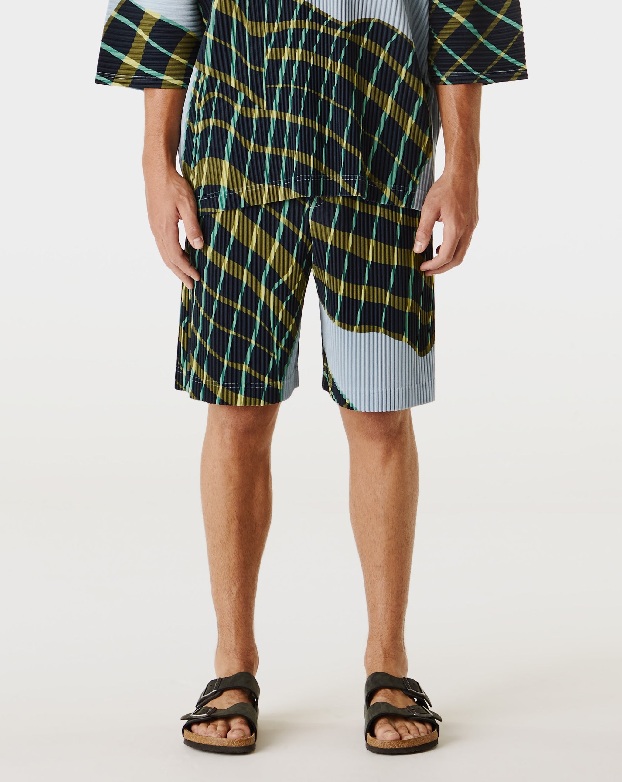 Windswept Plaid Shorts - 1