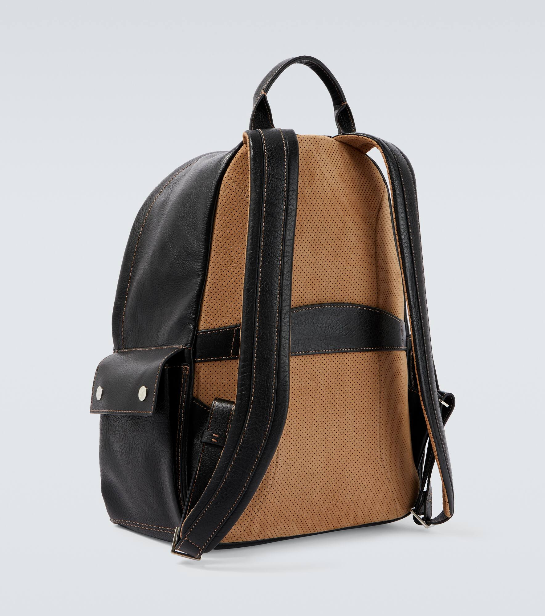 Leather backpack - 5