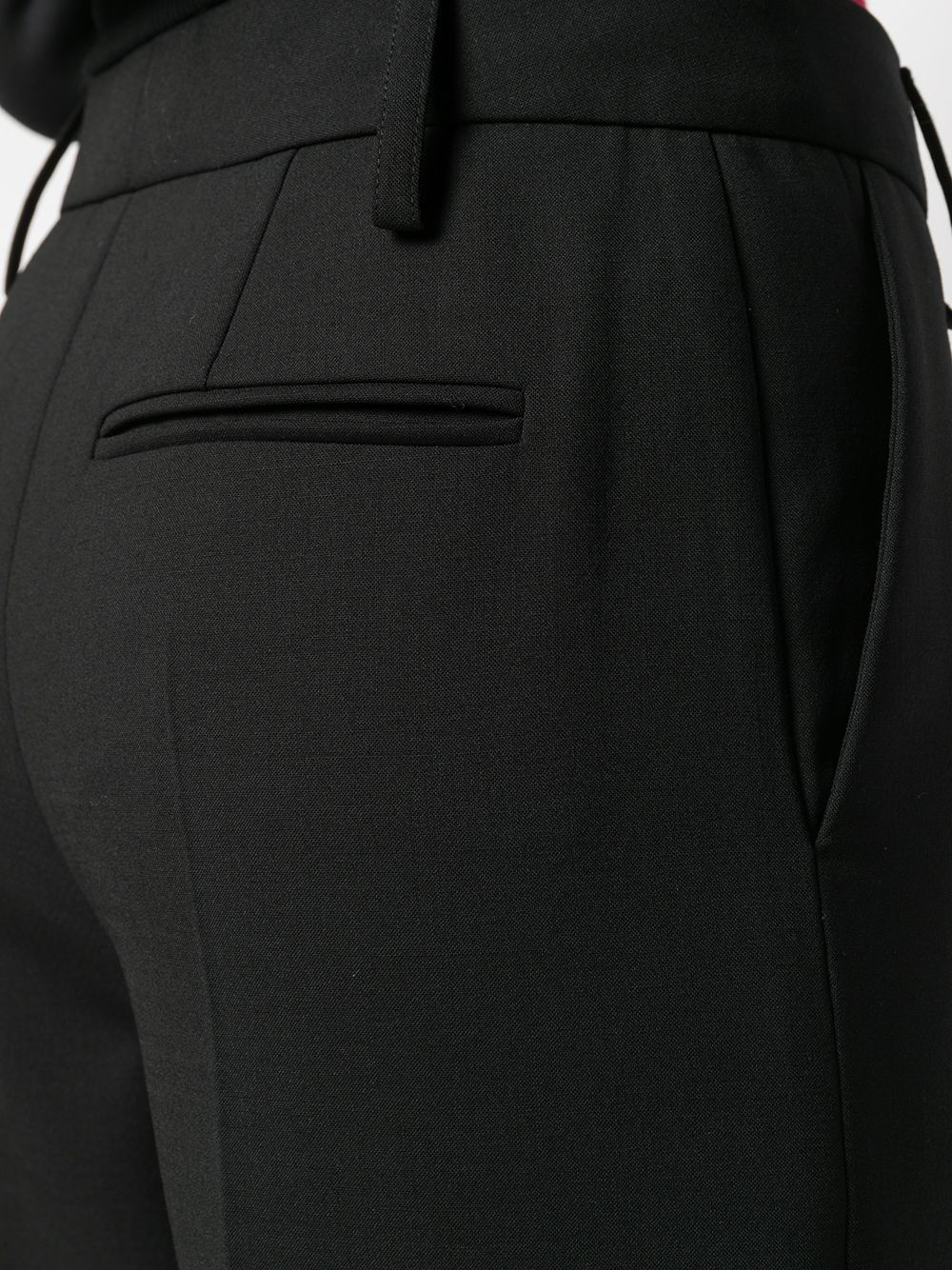 pleated cropped trousers - 5