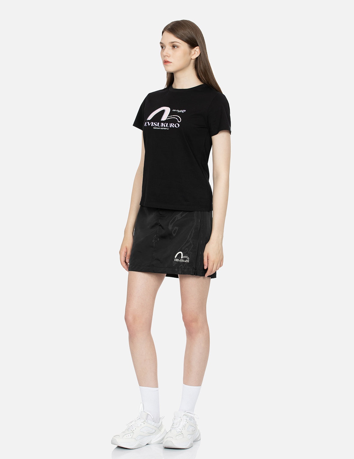 Seagull and Logo Print Regular Fit T-Shirt - 3
