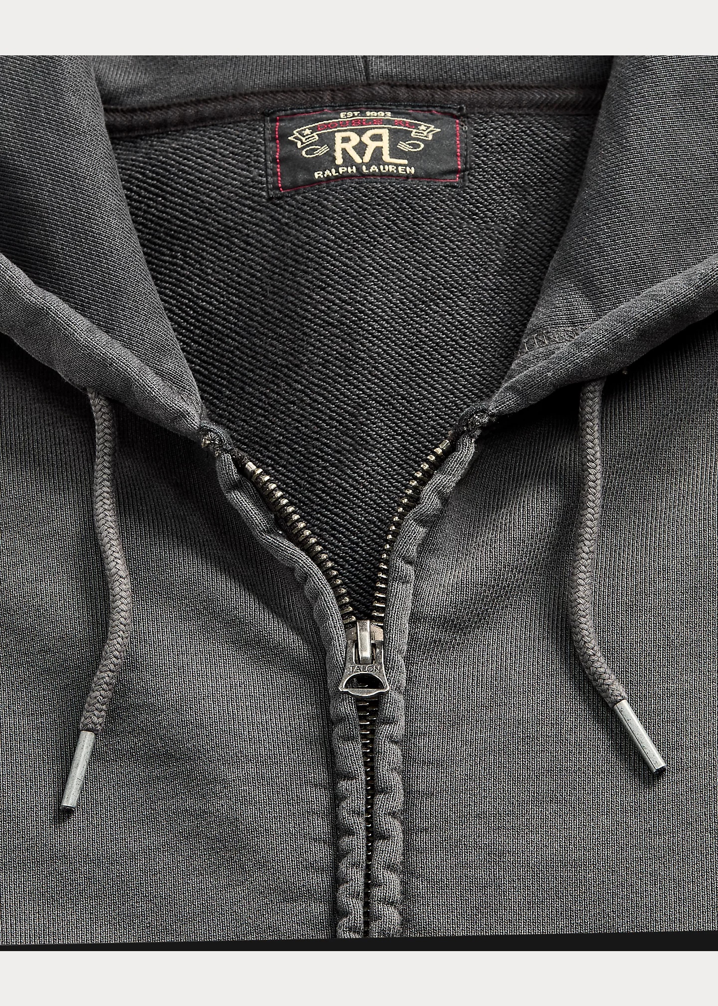 Garment-Dyed French Terry Hoodie - 3