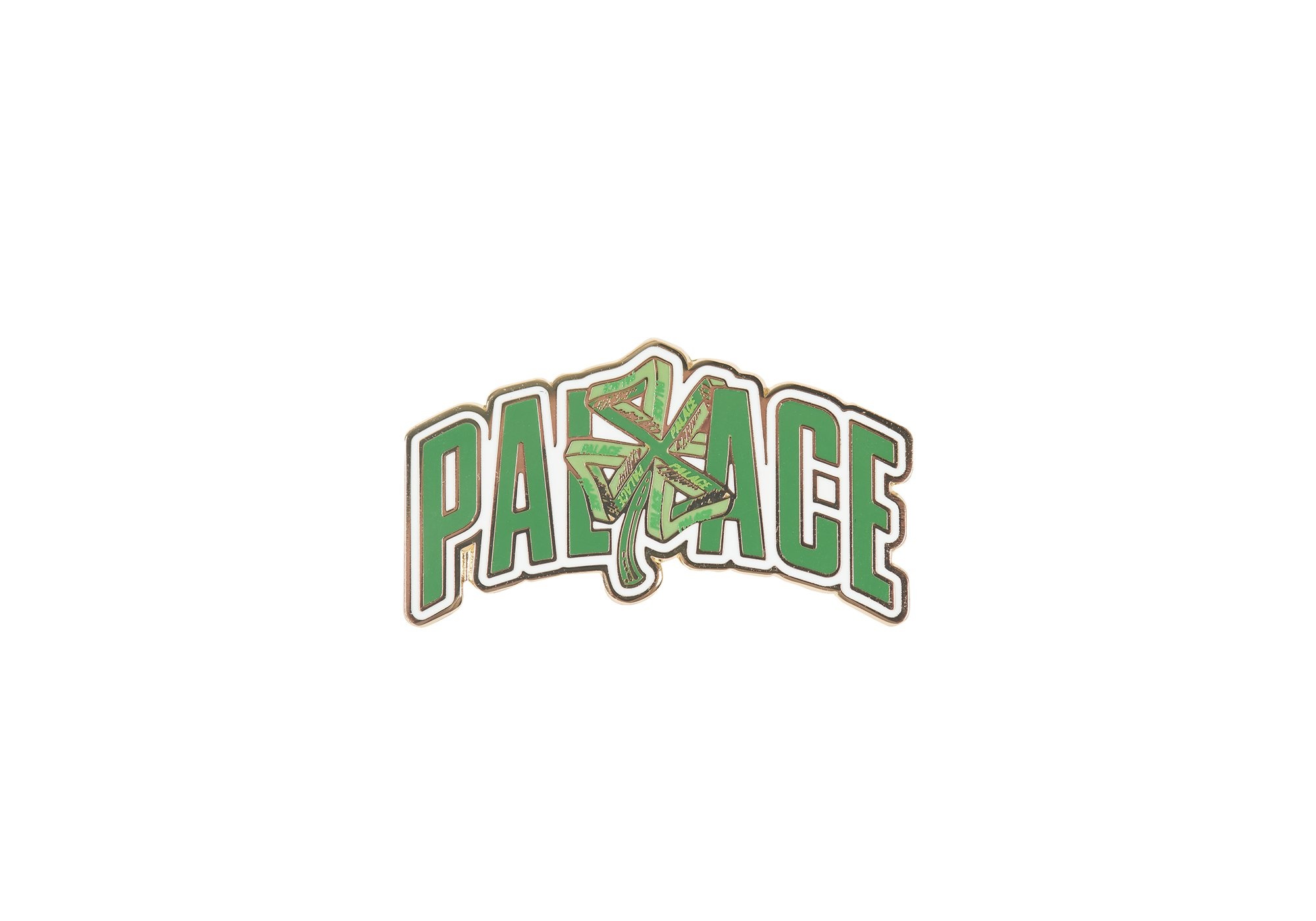 STRIKE IT LUCKY PIN BADGE GREEN - 1