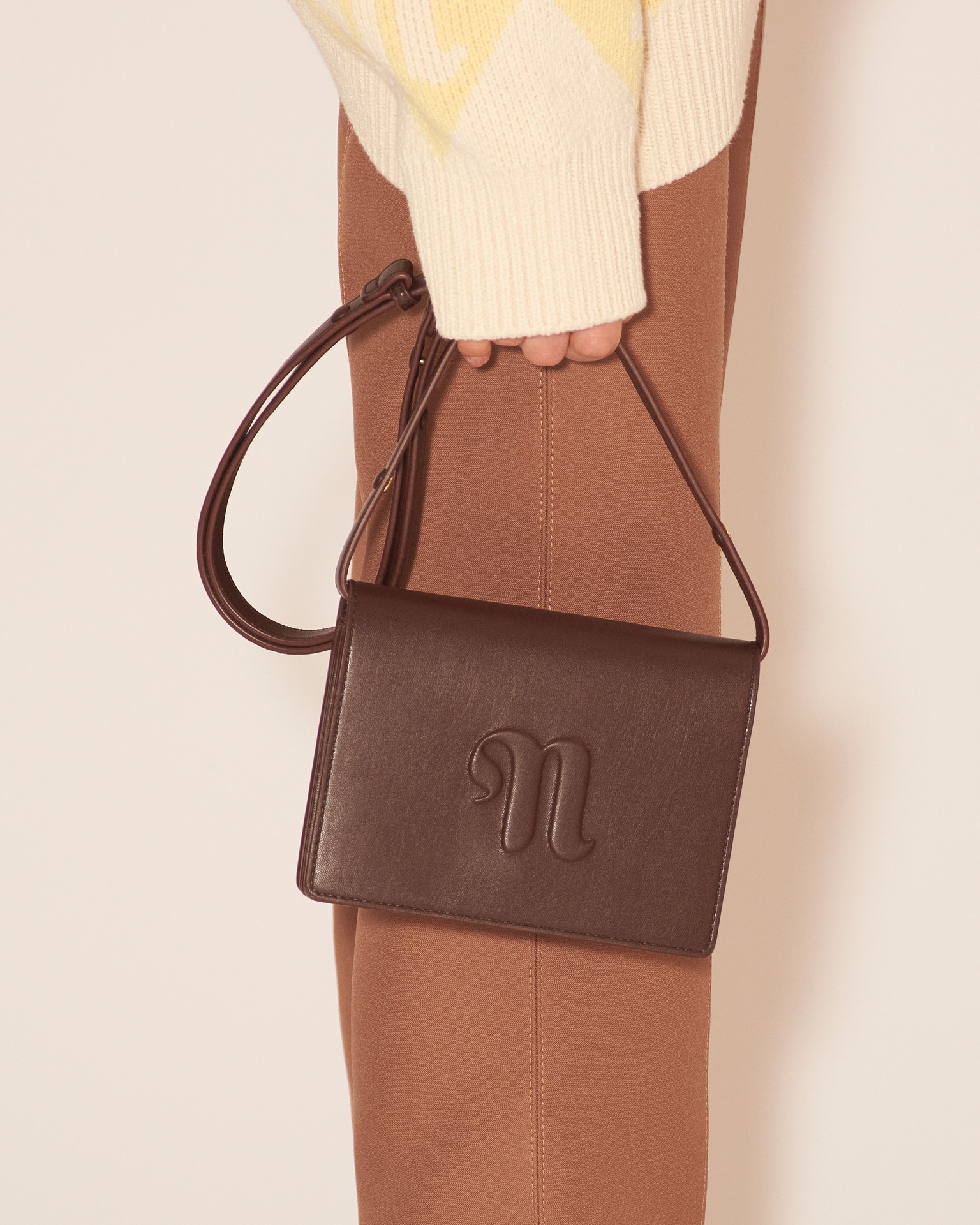 THE CONCERTINA - Shoulder bag - Dark brown - 3