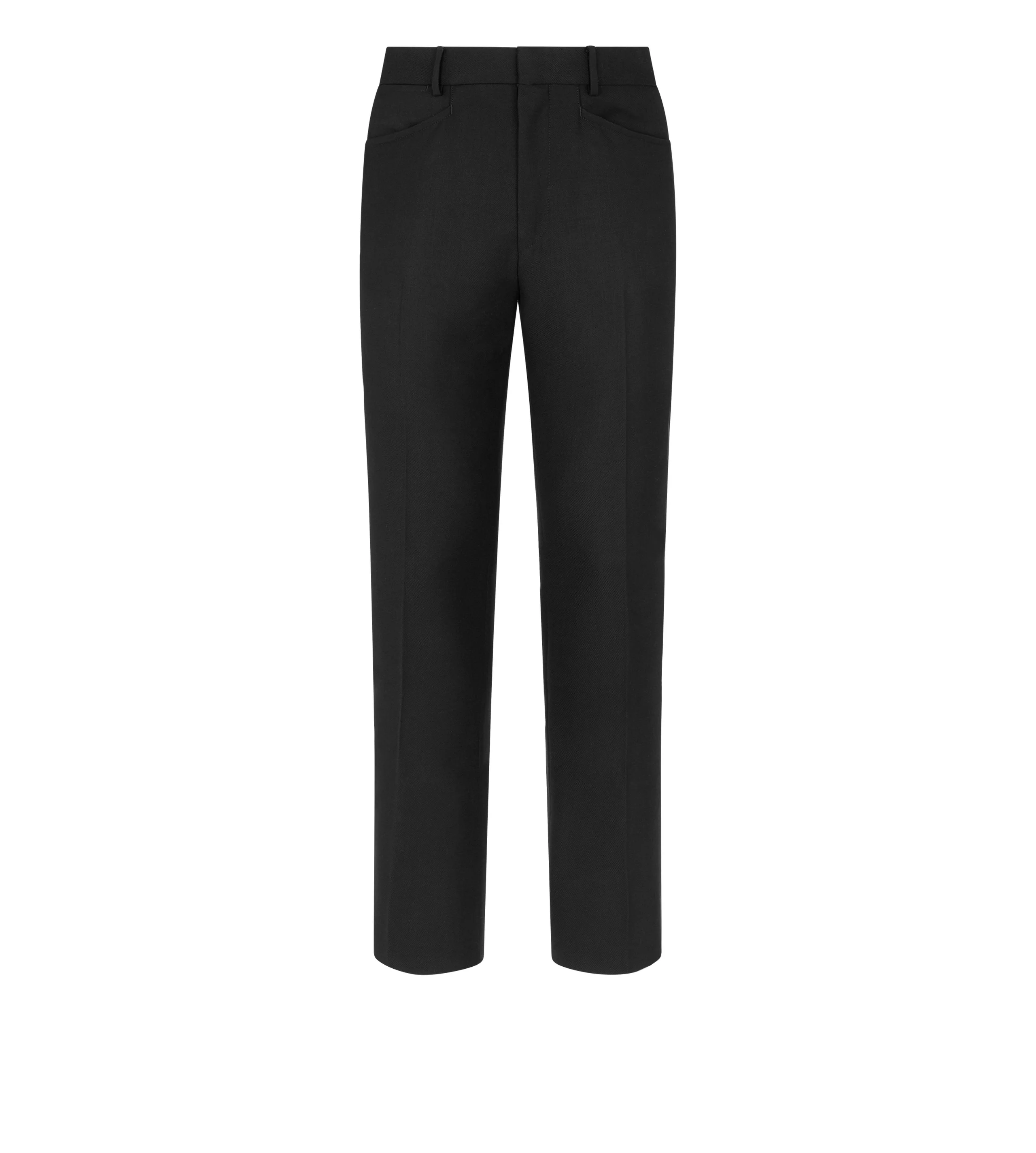 SOFT LUREX BASKET WEAVE DYLLAN TROUSER - 1