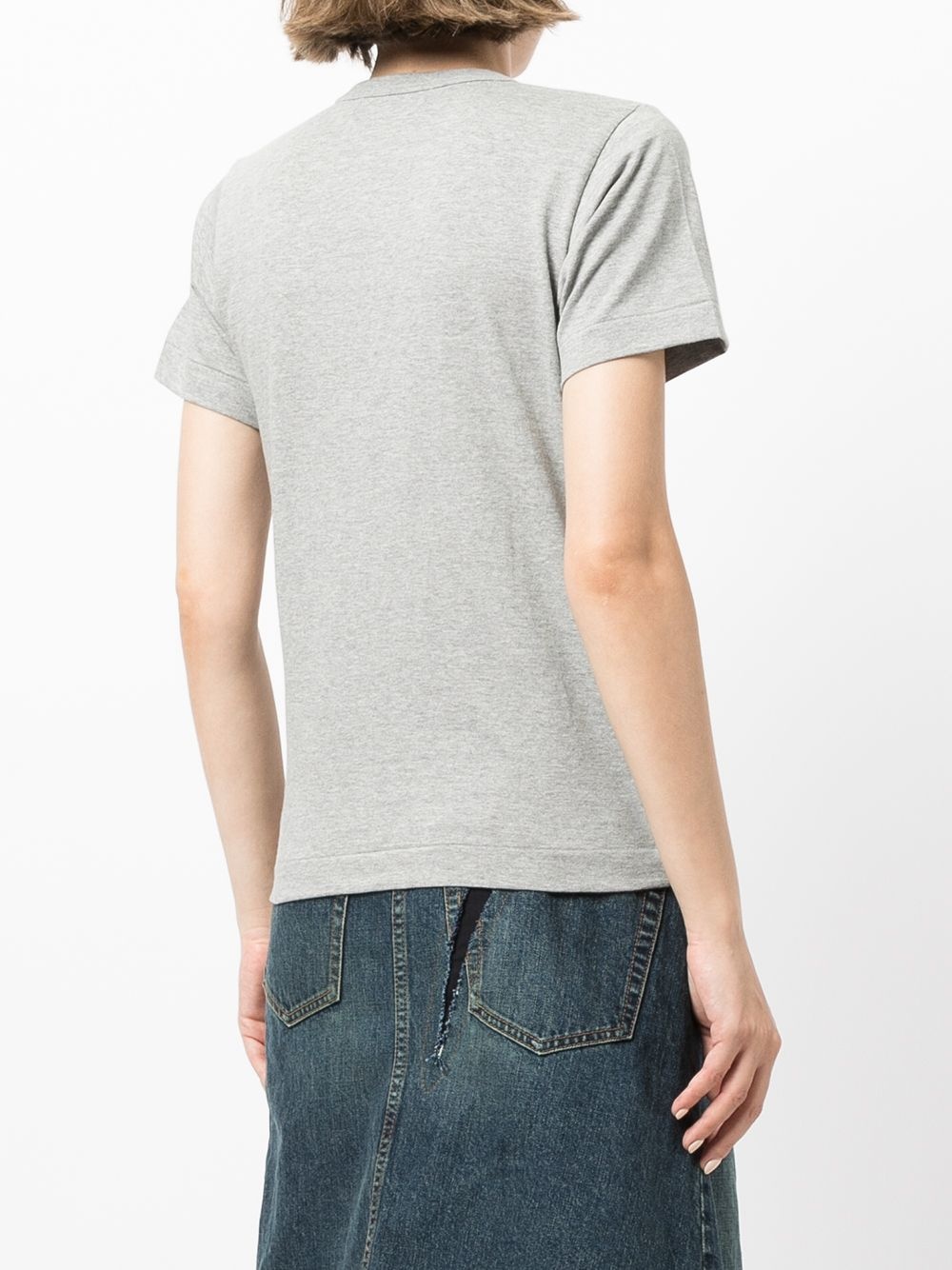 logo-print cotton T-shirt - 4