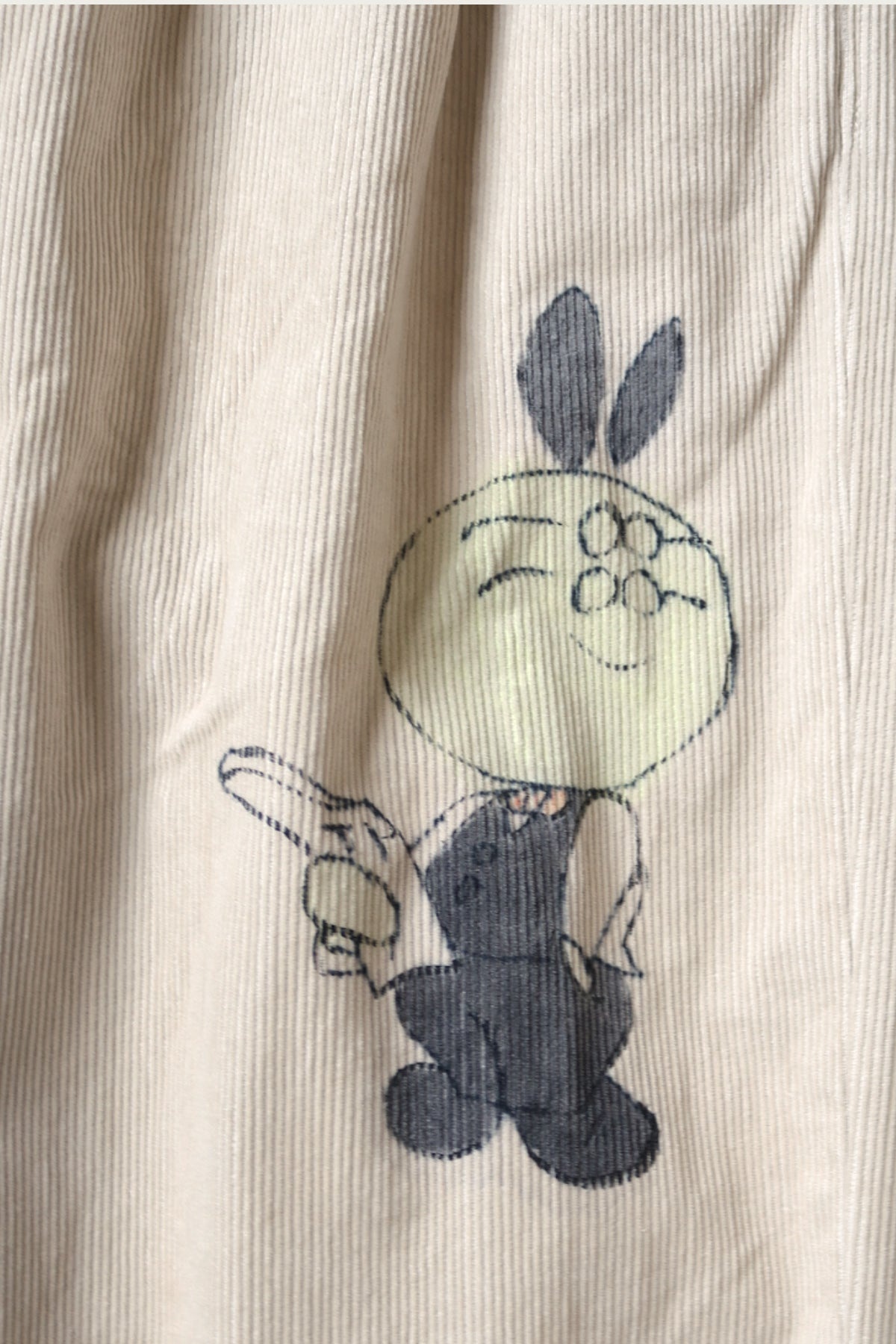 14W Corduroy IVY Pants (Memorial Paint Model) - Beige - 4