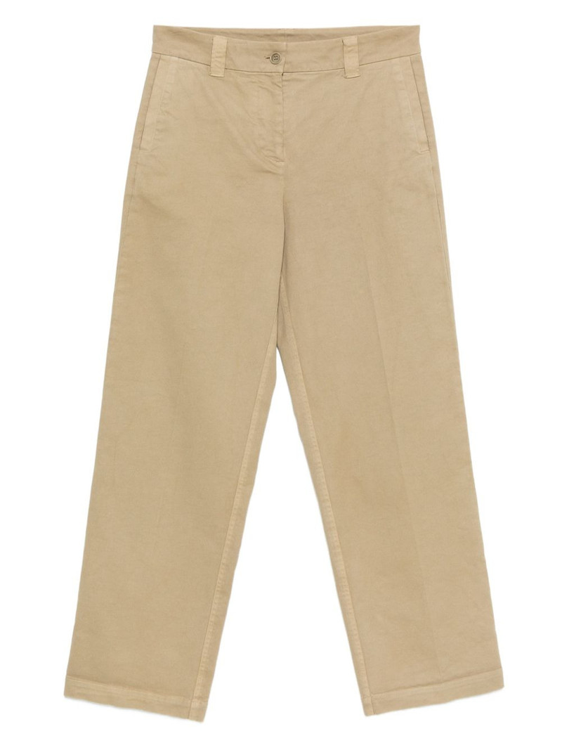 button-fastening Trousers 1