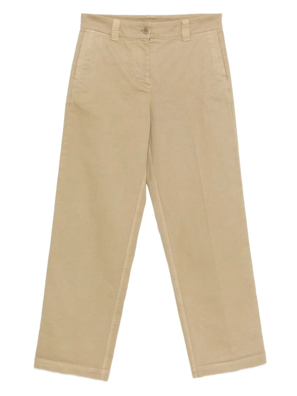 button-fastening Trousers - 1