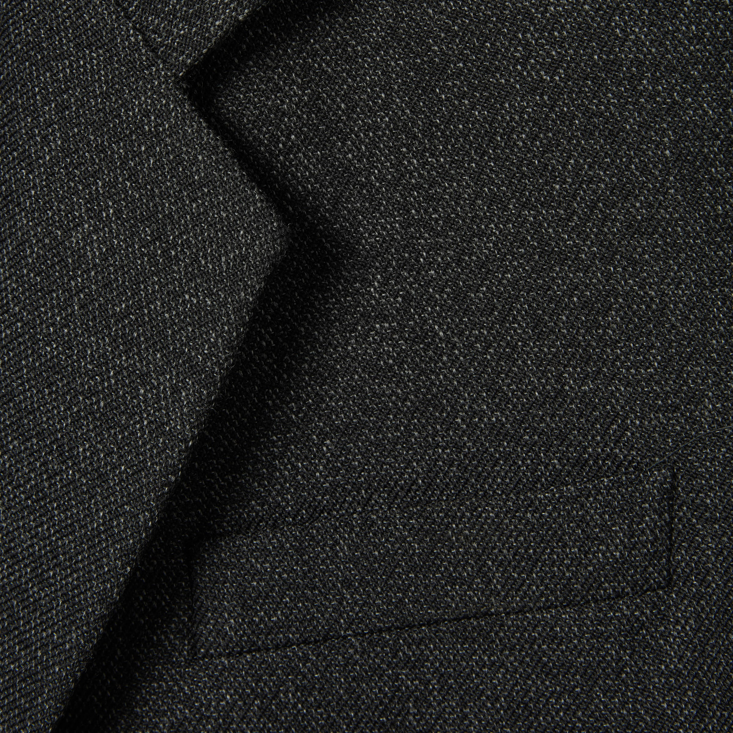 Herringbone wool mouliné jacket - 6