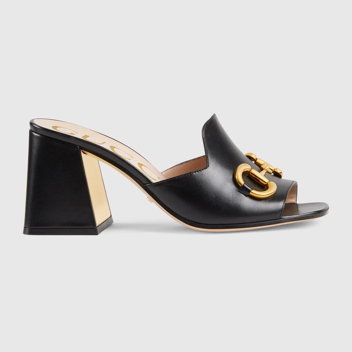 GUCCI Women's slide sandal with Horsebit | REVERSIBLE