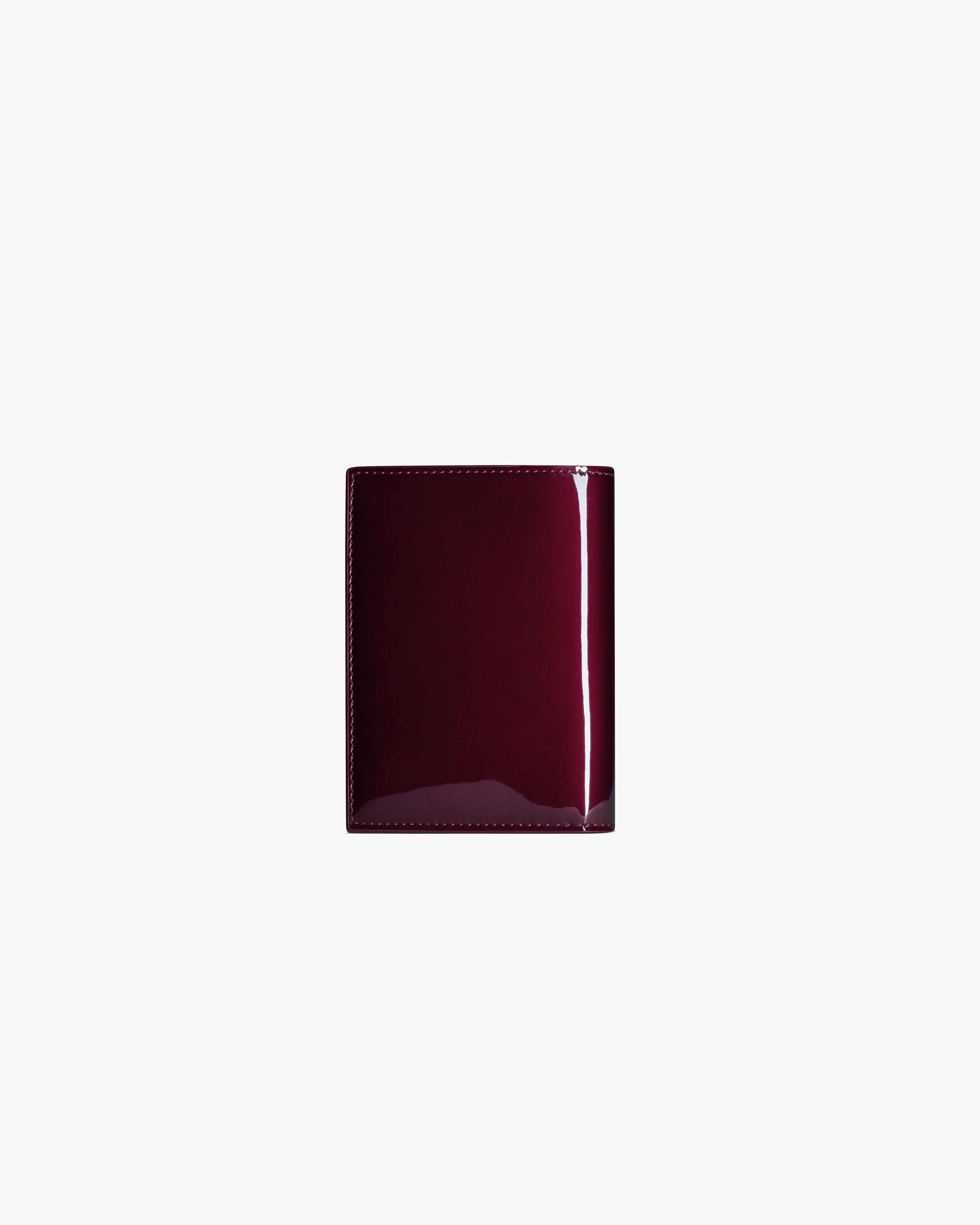 SAINT LAURENT PARIS CREDIT CARD WALLET IN PATENT LEATHER - 2