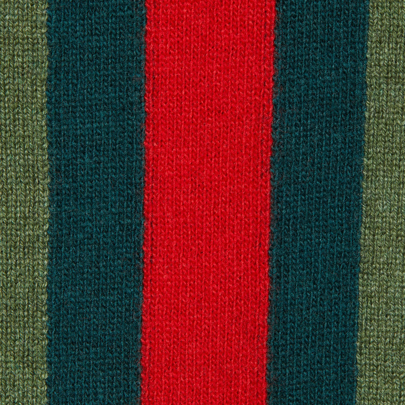 Knit cashmere sweater with ribbon 7