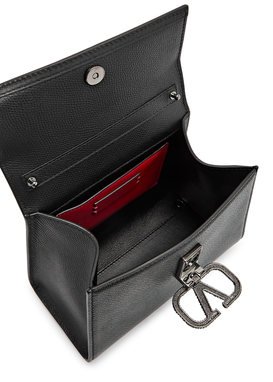 Valentino Garavani Vsling Mini Leather top Handle bag - 4