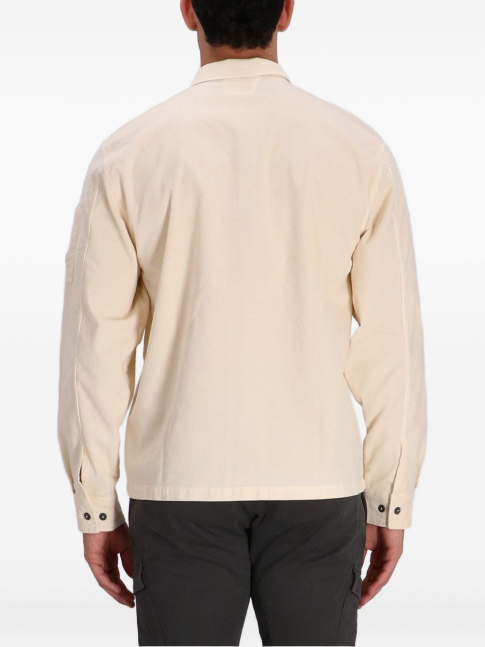 corduroy pocket overshirt - 4