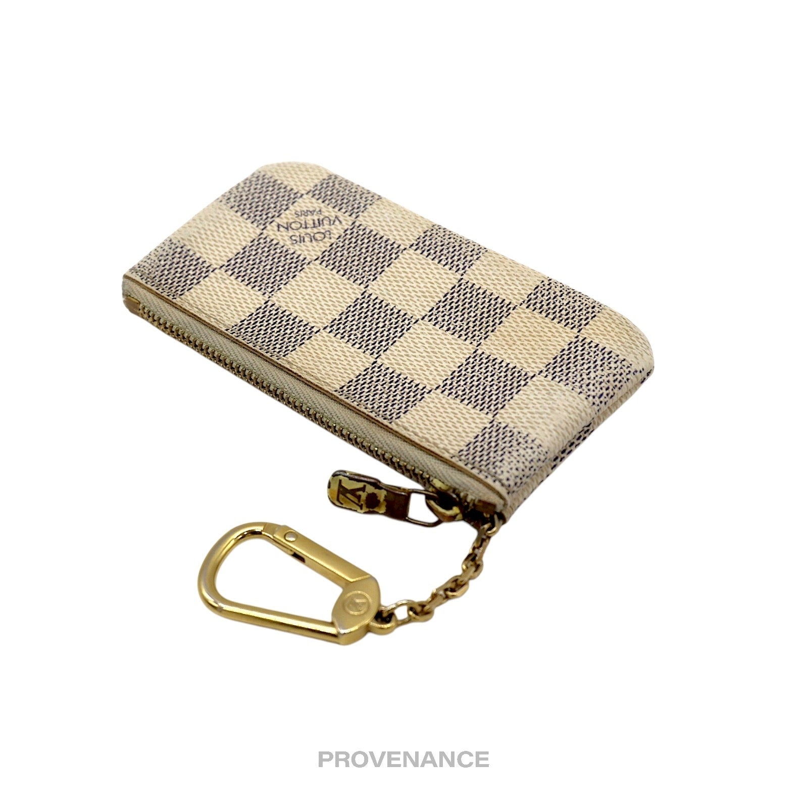 Louis Vuitton Key Pouch Cles - Damier Azur - 5