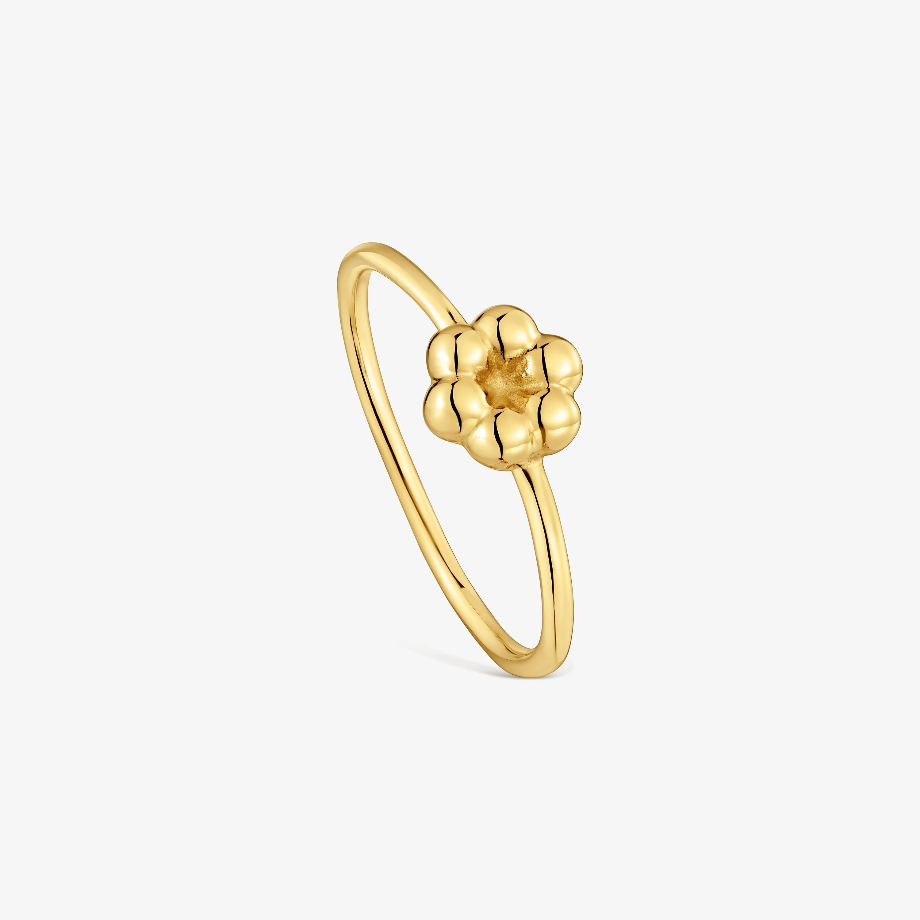 18kt gold vermeil flower Ring TOUS Bold Motif - 1