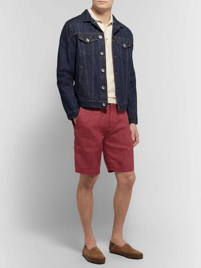 Loro Piana Slim-Fit Linen Drawstring Bermuda Shorts outlook