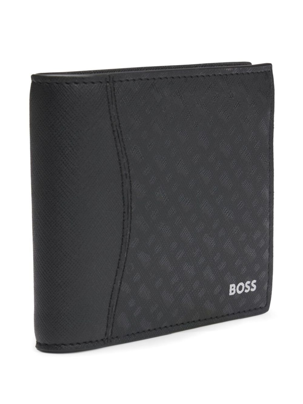 textured bifold wallet - 2