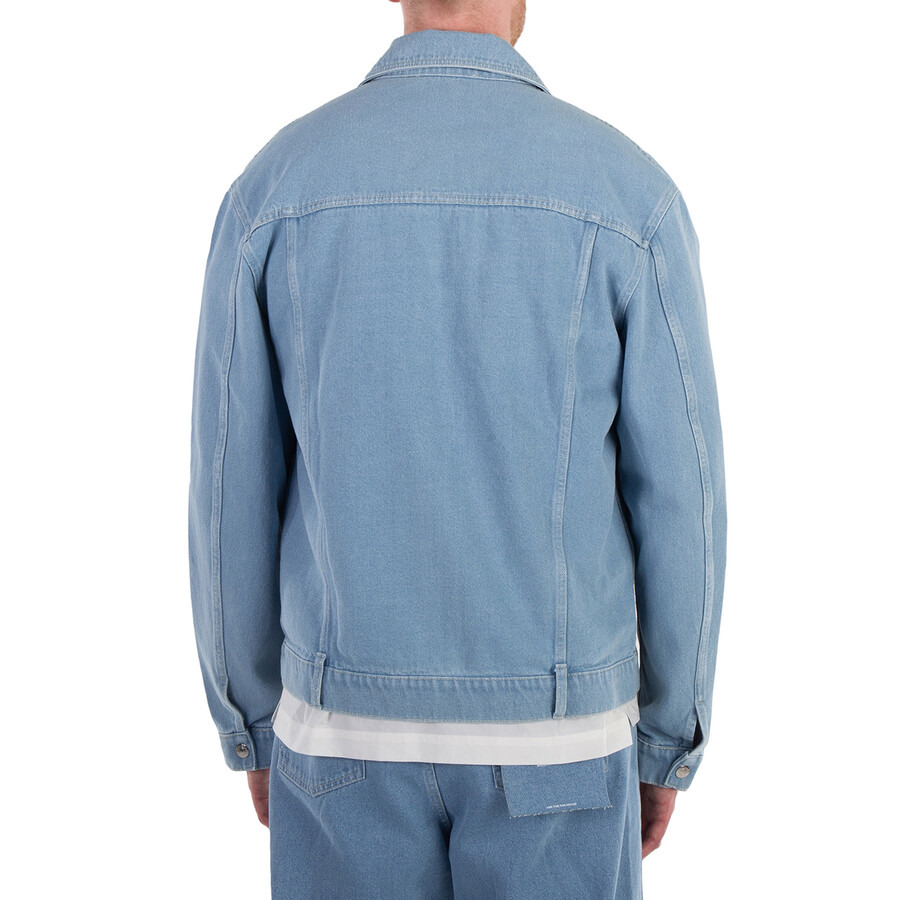 Nanushka Eco Light Wash Boyce Denim Jacket - 6