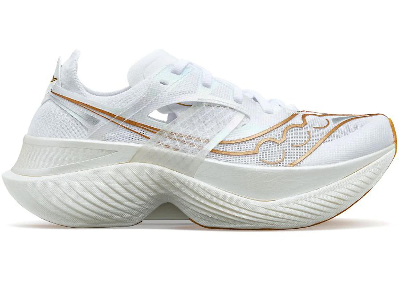Saucony Endorphin Elite White Gold (Women's) - 1