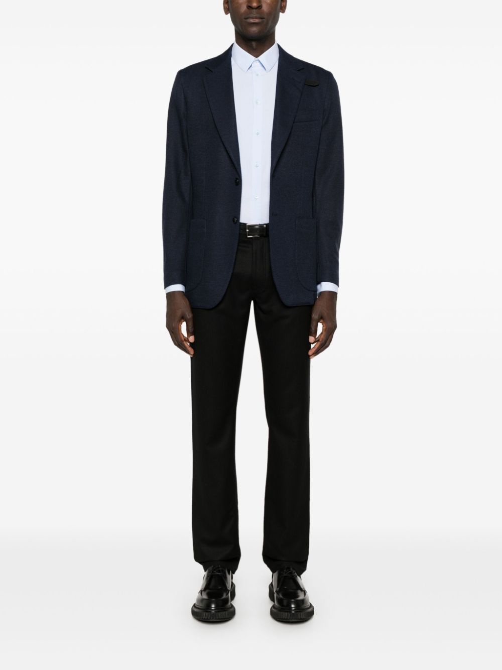 knitted blazer - 2