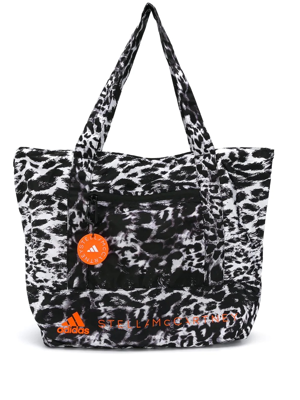 leopard-print tote bag - 1