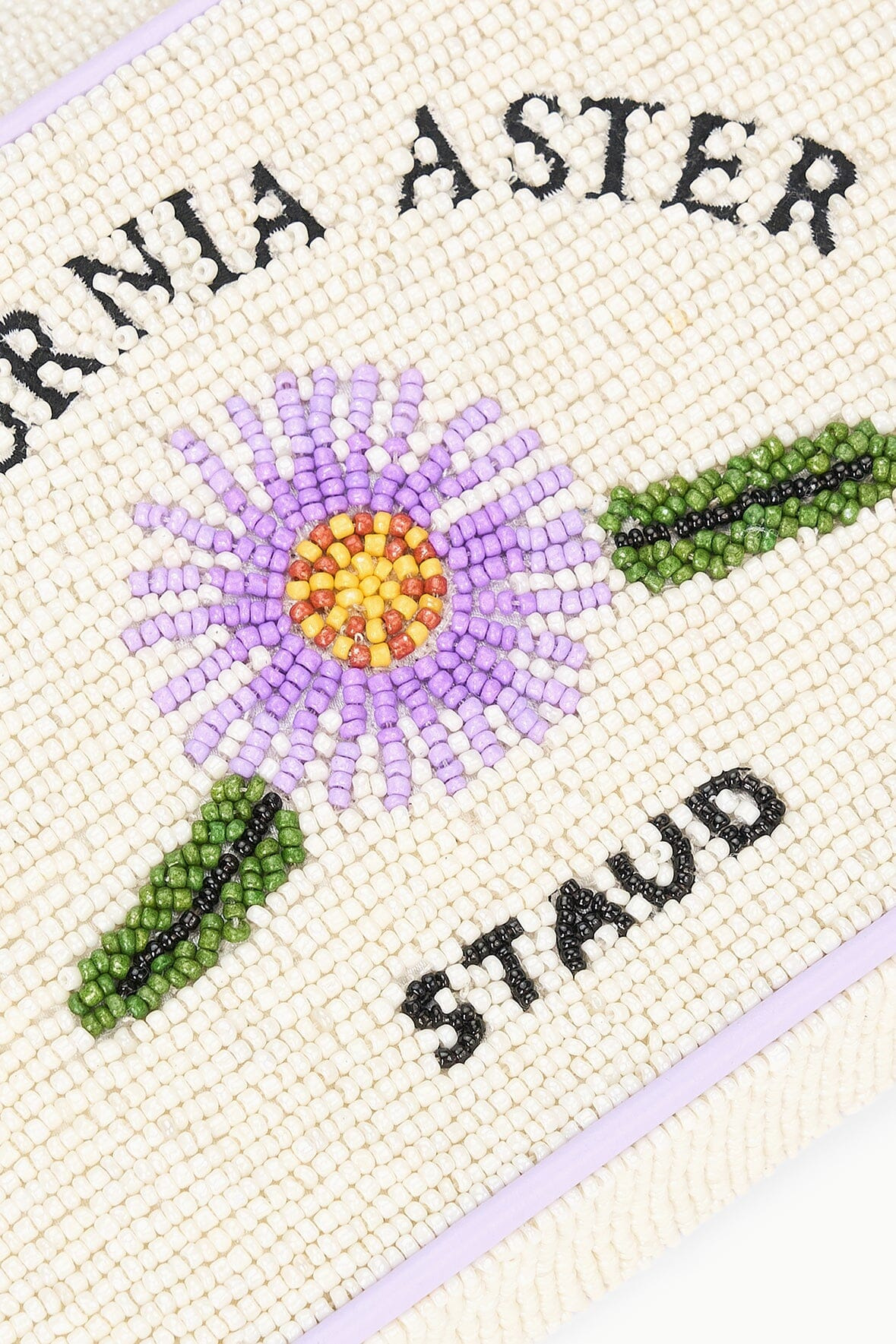 STAUD TOMMY BEADED BAG CALIFORNIA ASTER - 7