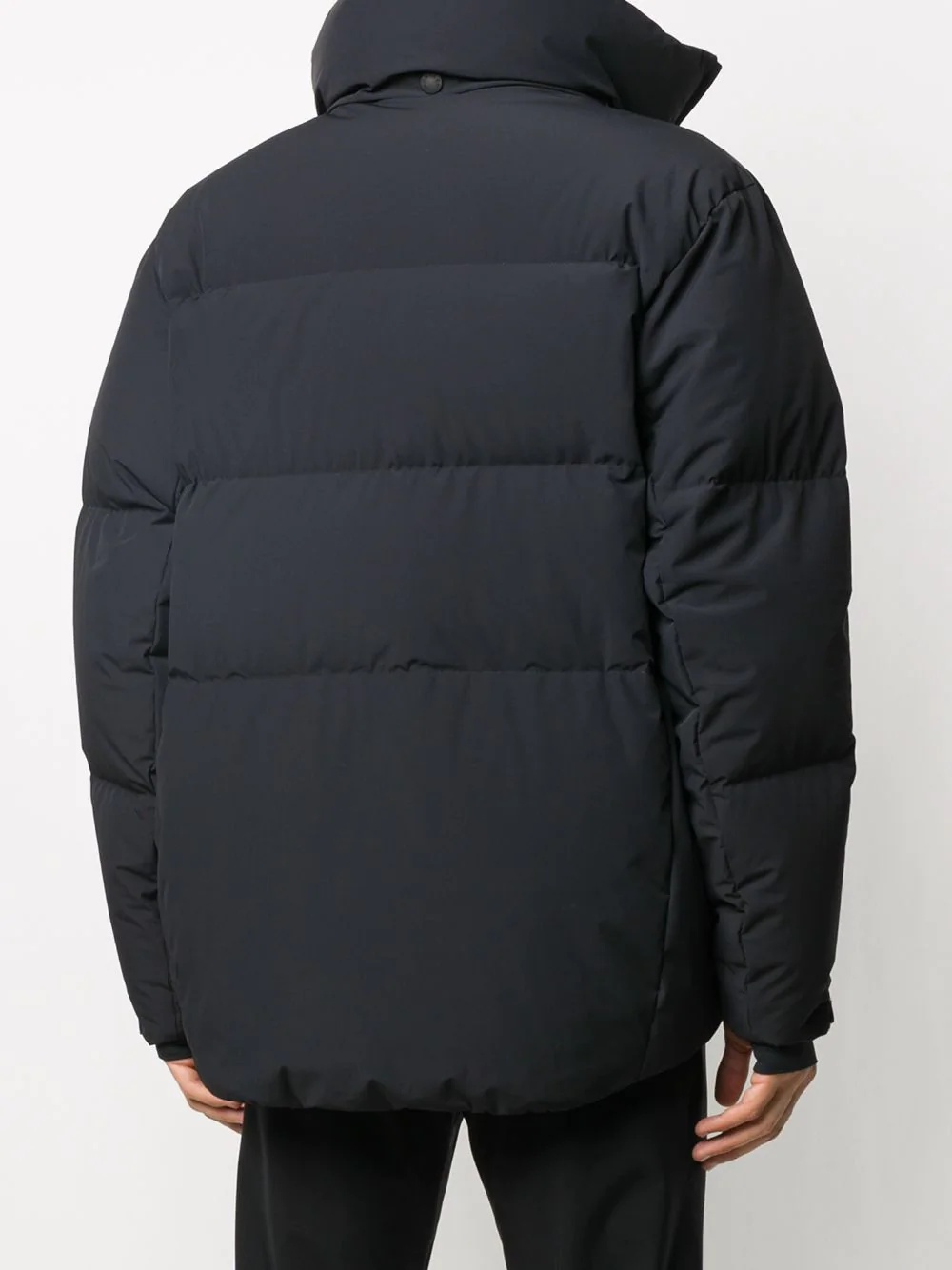 padded rain jacket - 4