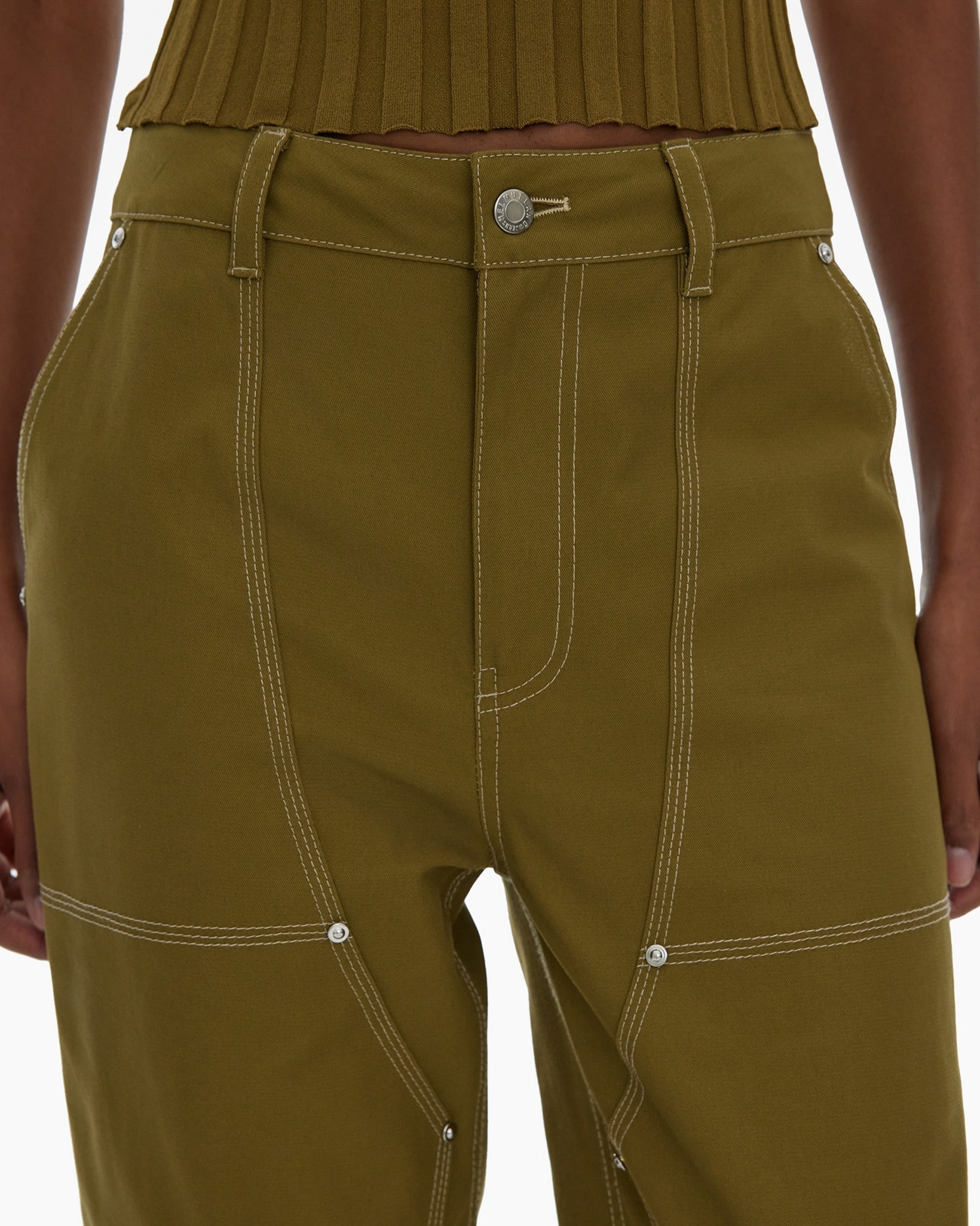 CREPE CARPENTER PANT - 6