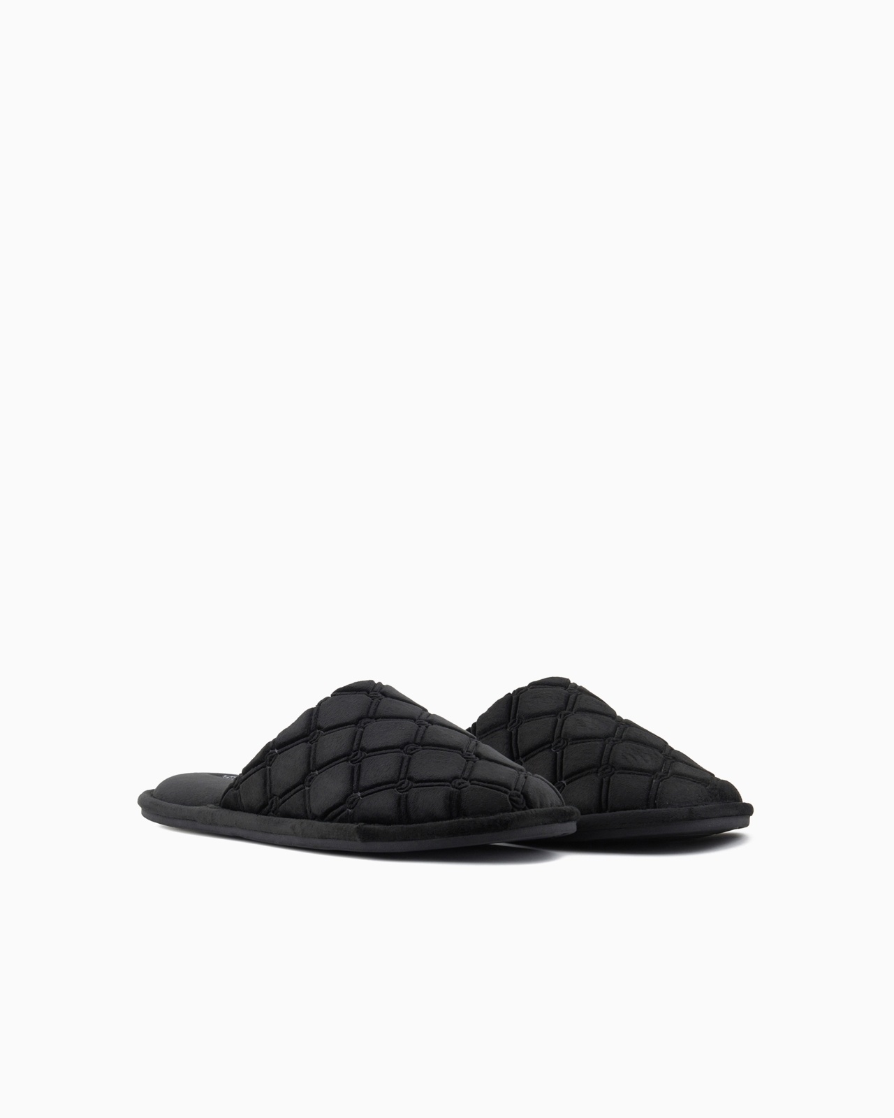 CHENILLE SLIPPERS WITH MONOGRAM LOGO - 2