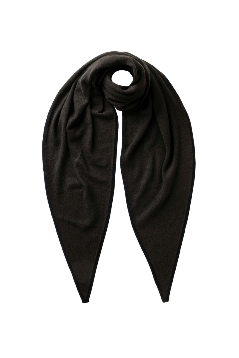 Gauzy Cashmere Black Diamond Scarf 1