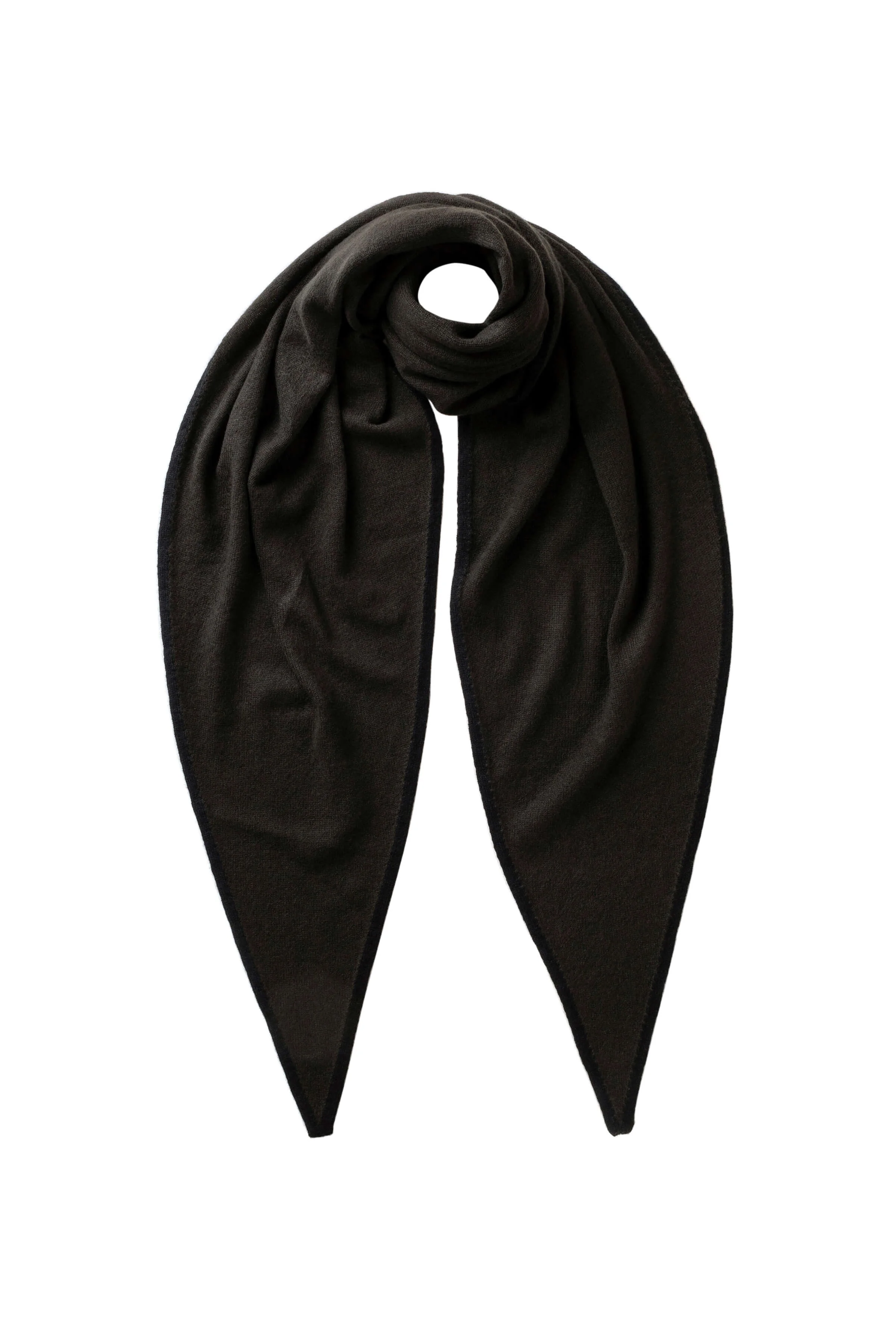 Gauzy Cashmere Black Diamond Scarf - 1