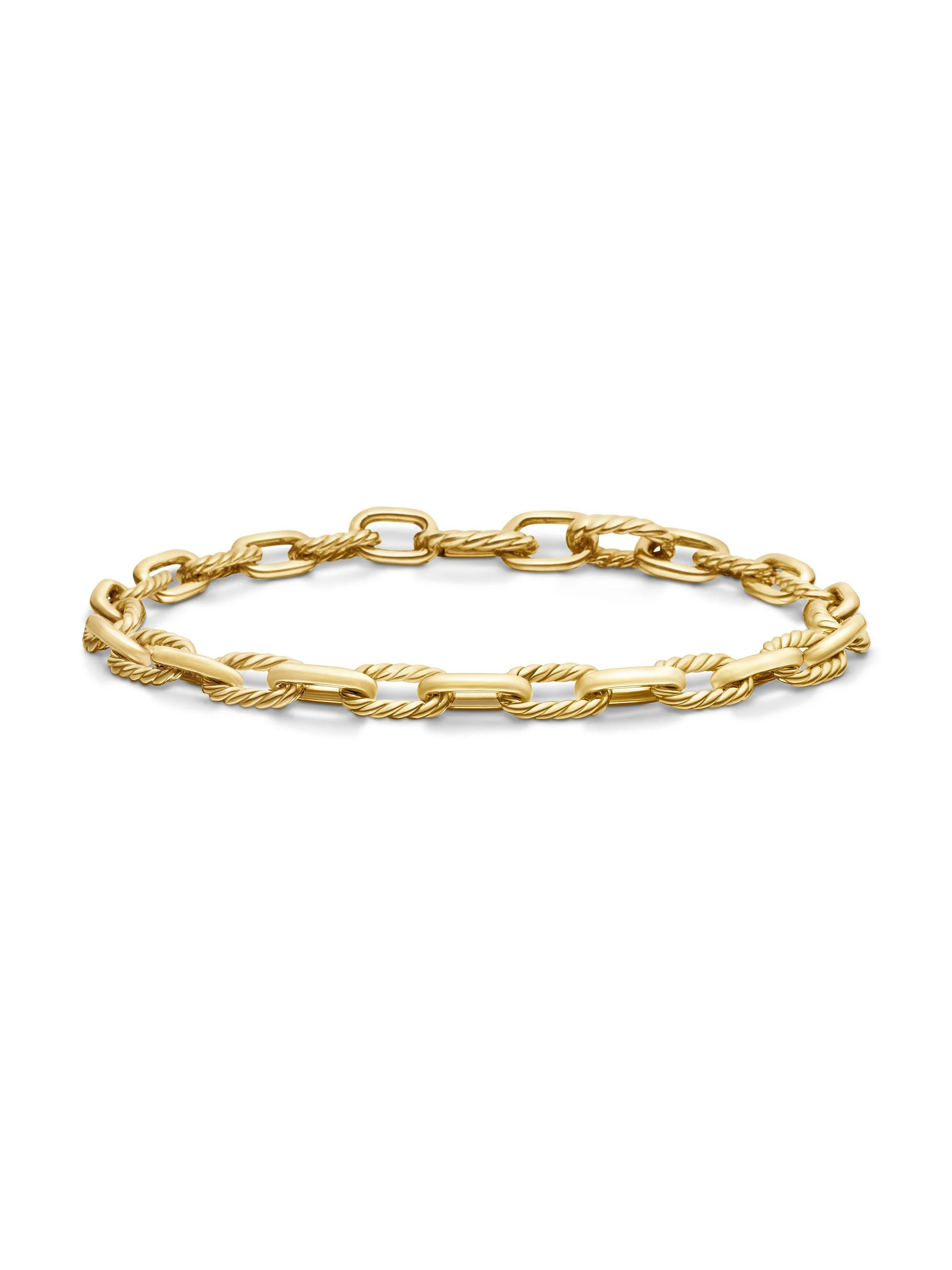Men's DY Madison Chain Bracelet In 18K Yellow Gold - Gold - 1
