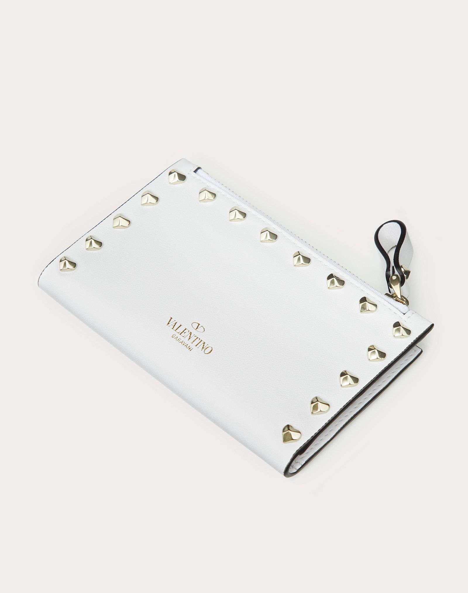 Valentino Garavani Rockstud VLoveTN Cardholder with Zipper - 3