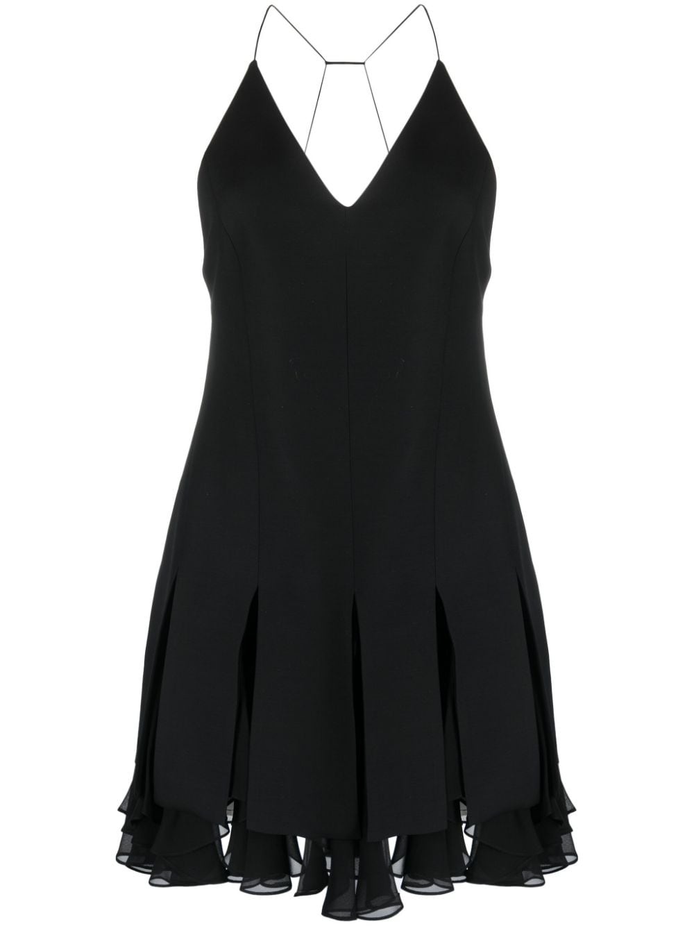 The Teagan V-neck minidress - 1