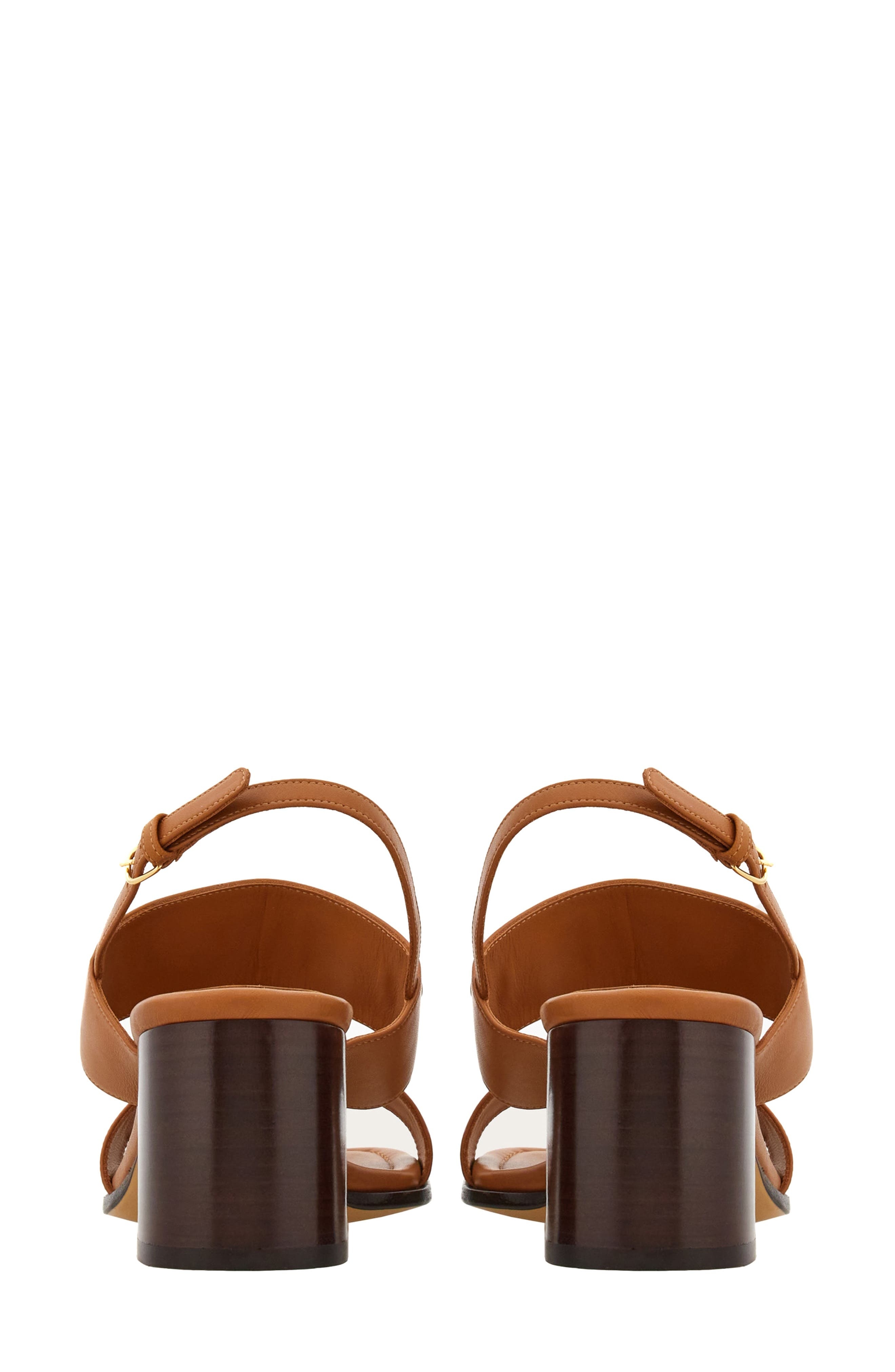 FERRAGAMO Lou Gancio Slingback Sandal in Cuoio at Nordstrom - 6