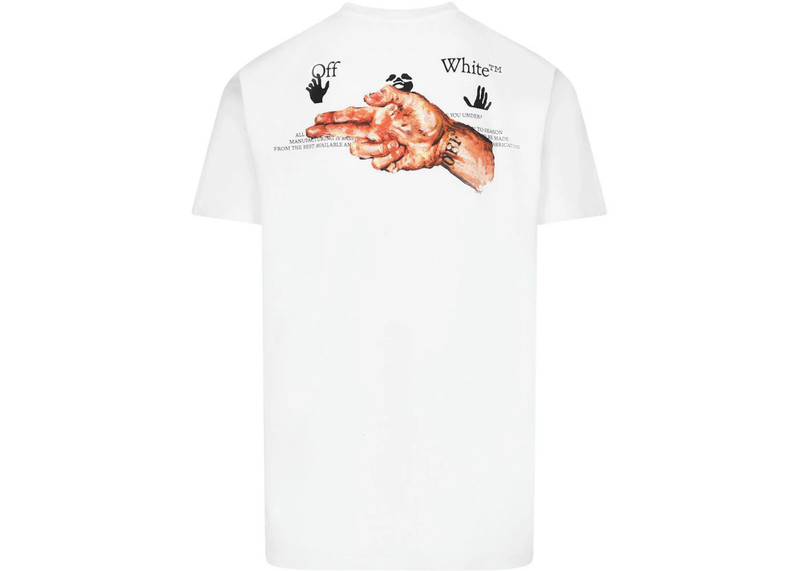 Off-White OFF-WHITE Slim Fit Pascal T-shirt White outlook