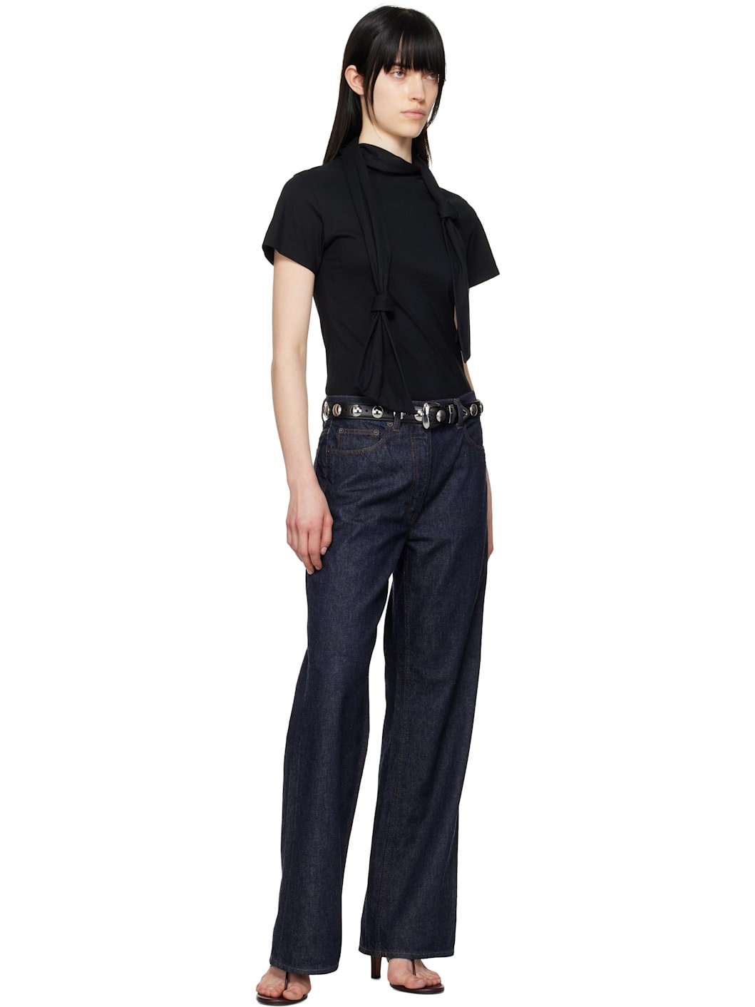Black Benny With Studs Belt - 3