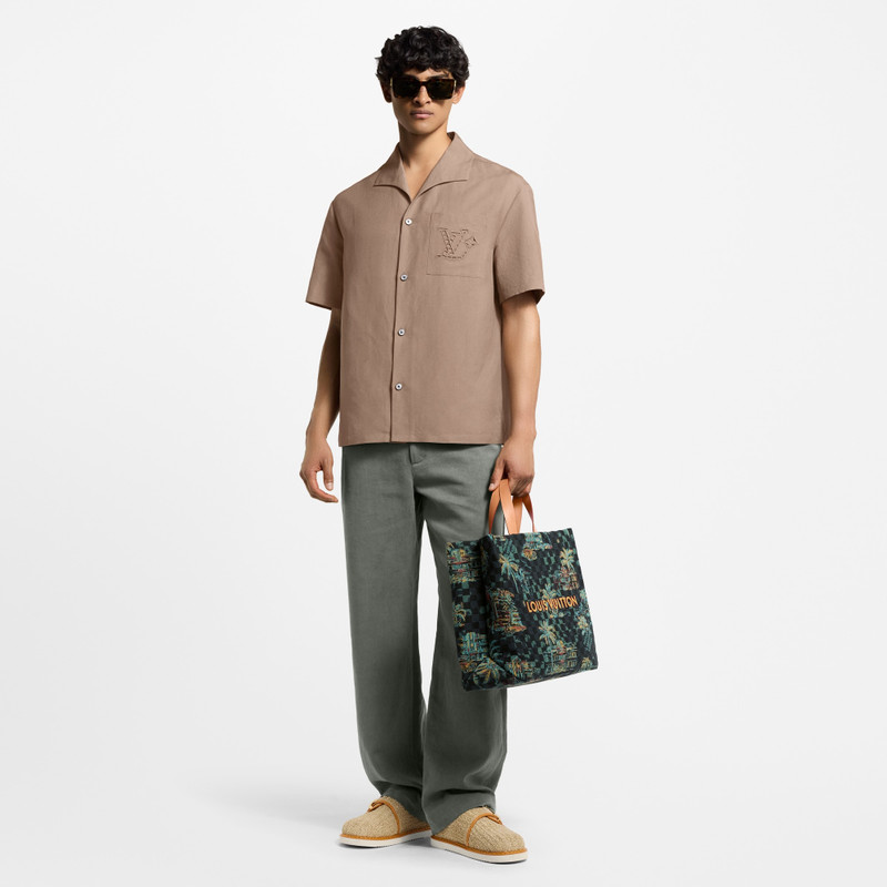 Louis Vuitton Light Linen Workwear Pants outlook