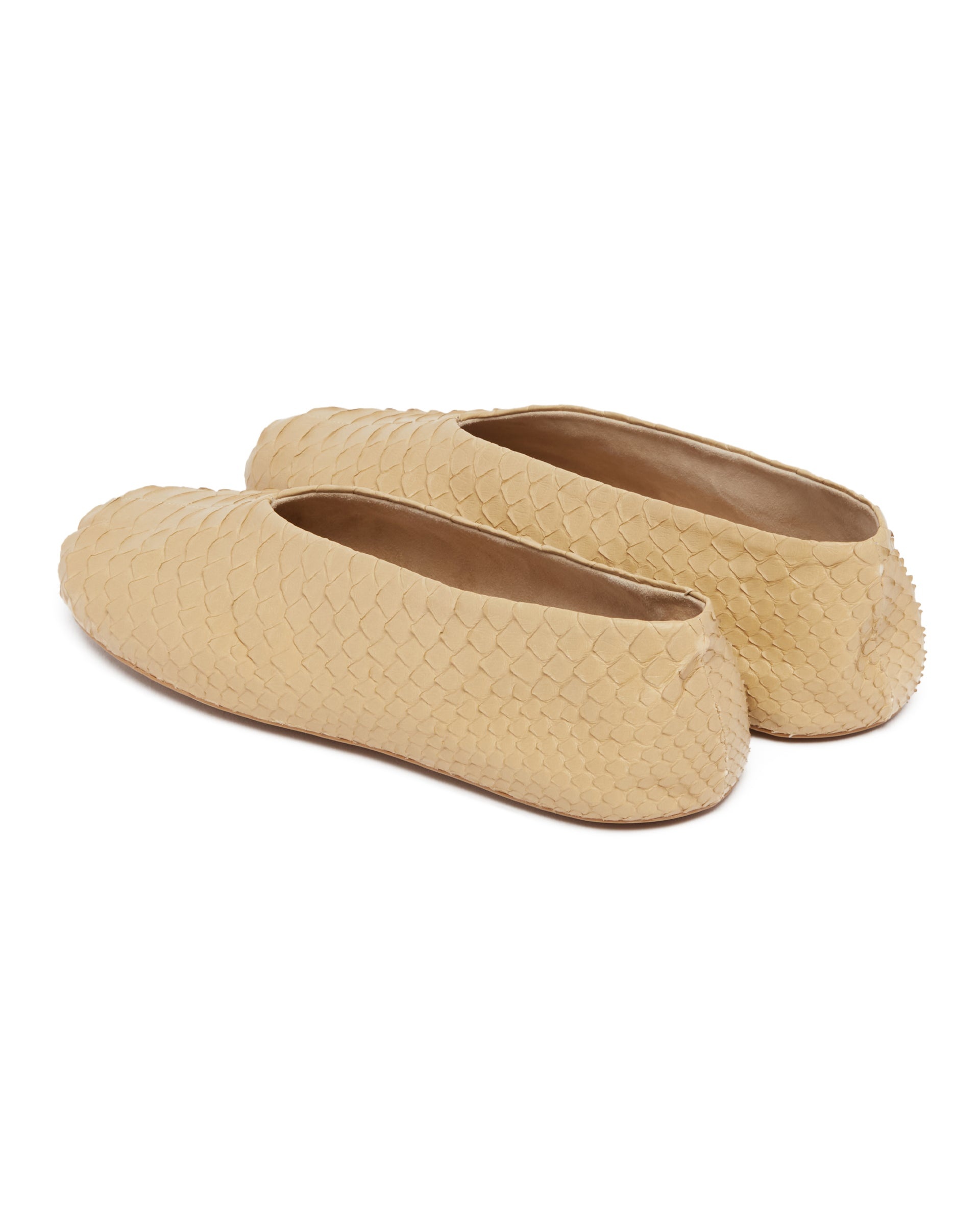 Beige Stella Ballet Flats - 5
