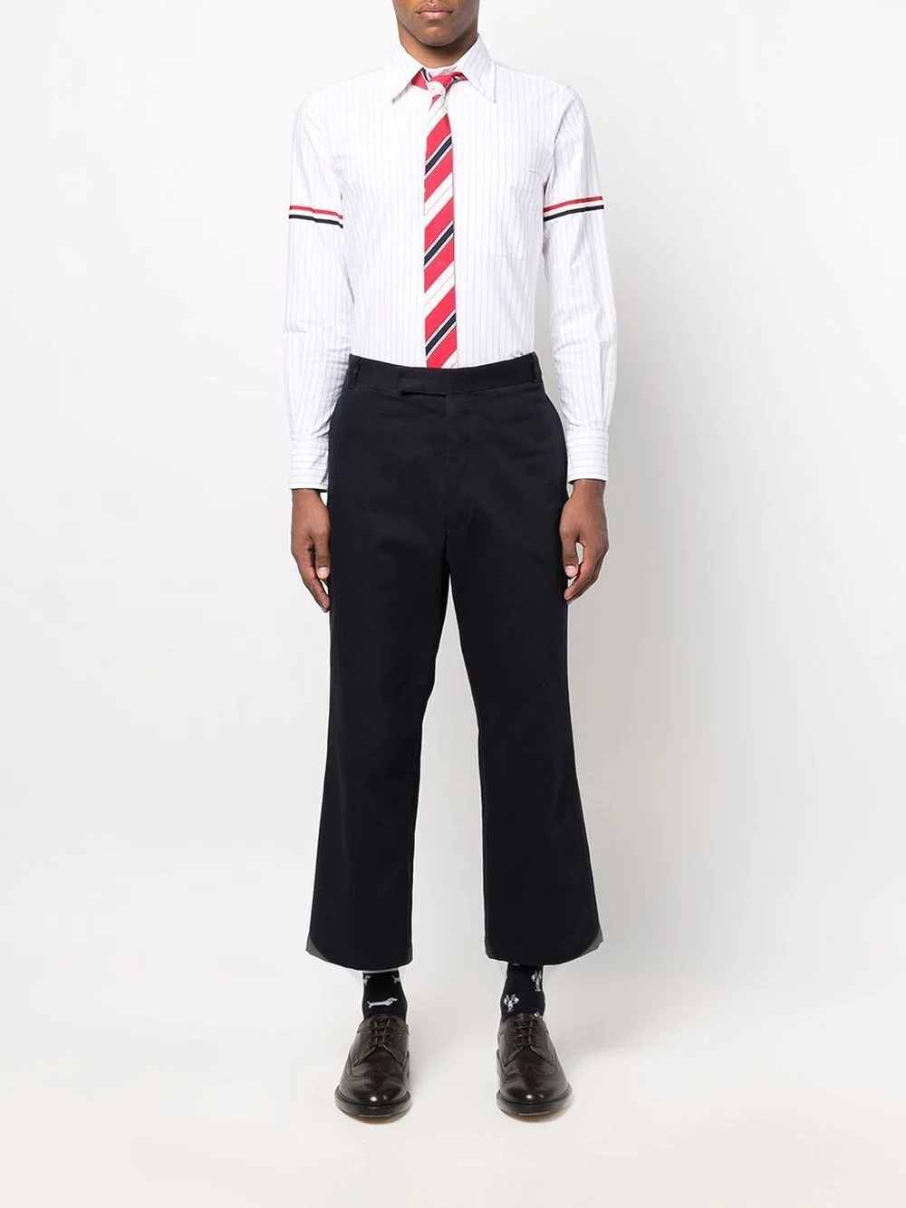 RWB stripe oxford shirt - 2