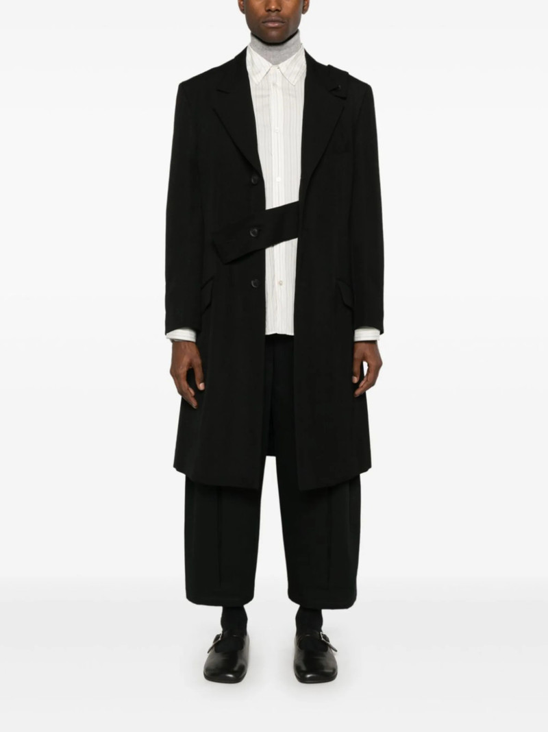 Yohji Yamamoto wool coat outlook
