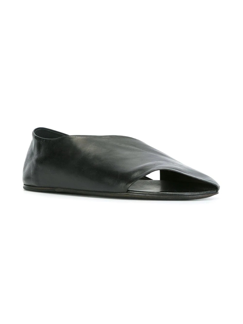 cut-off detailing loafers - 2