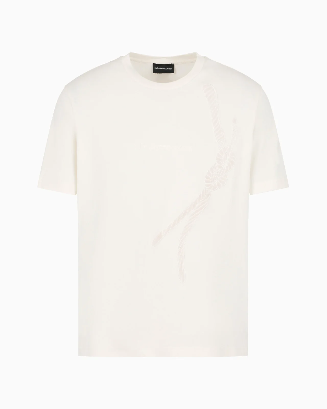 Jersey T-shirt with rope embroidery and ASV logo - 1