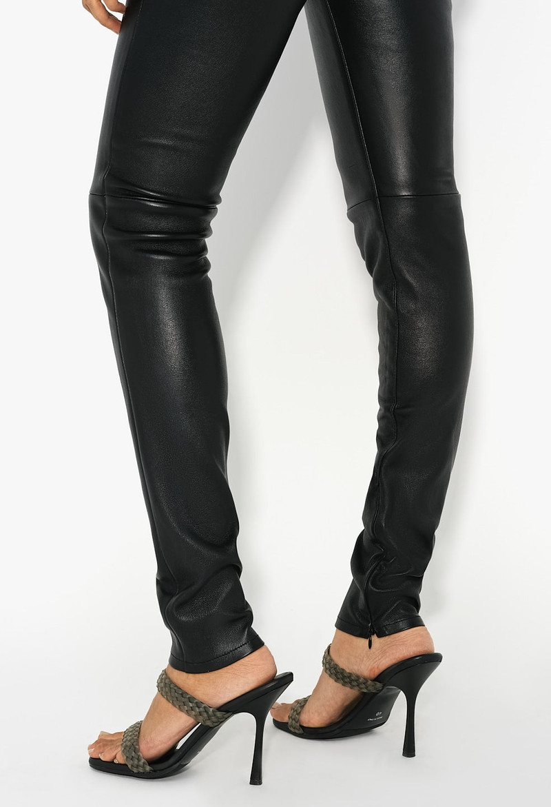 LEATHER RYDER HI RISE SKINNY 8